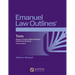 Emanuel Law Outlines for Torts: Keyed to Prosser, Wade, Schwartz, Partlett, Cardi, Lahav