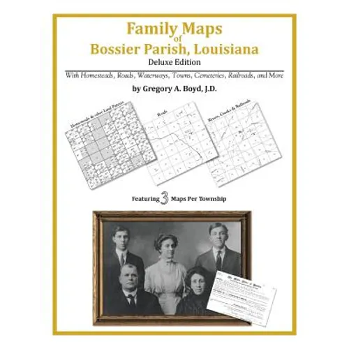 Family Maps of Bossier Parish, Louisiana