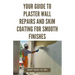 Your Guide to Plaster Wall Repairs and Skim Coating for Smooth Finishes: Step-by-Step Instructions for Fixing Cracks, Holes, Water Damage and Applying