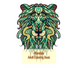 Mandala Adult Coloring Book: Coloring for adults with rhinos, kangaroos, cows and many others