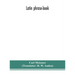 Latin phrase-book
