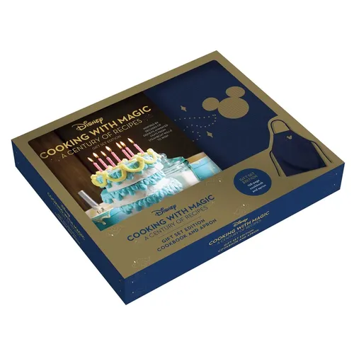 Disney: Cooking with Magic: A Century of Recipes Gift Set: Inspired by Decades of Disney's Animated Films from Steamboat Willie to Wish Plus Exclusive