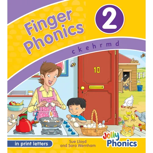 Finger Phonics Book 2: In Print Letters (American English Edition)