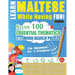 Learn Maltese While Having Fun! - For Beginners: Easy to Intermediate - Study 100 Essential Thematics with Word Search Puzzles - Vol.1