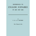 References to English Surnames in 1601 and 1602