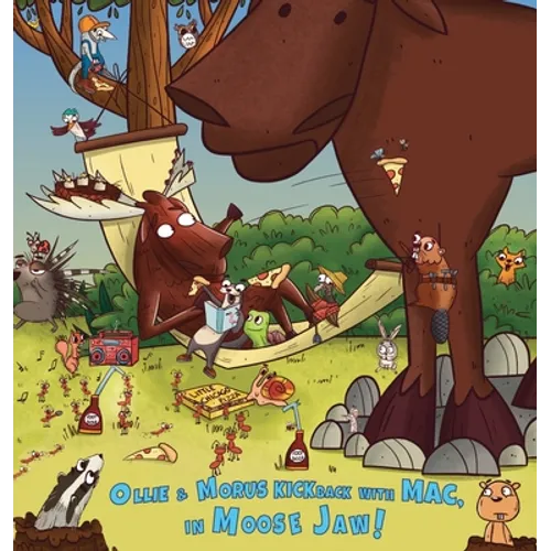 Ollie & Morus Kickback with MAC, In Moose Jaw!: Cold-a-da Is Loony for MAC & Morus Moose!