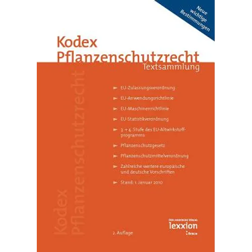 Kodex Pflanzenschutzrecht