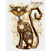 Steampunk Coloring Book 1 & 2