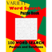 Variety Word Search Puzzle Book: 100 Word Search Puzzles and Solutions