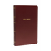 NKJV, Gift and Award Bible, Leather-Look, Burgundy, Red Letter Edition