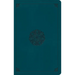 ESV Giant Print Personal Size Bible, Red Letter (Trutone, Deep Teal, Emblem Design)