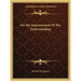 On The Improvement Of The Understanding