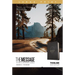 The Message Thinline, Large Print (Leather-Look, Desert Night Black)