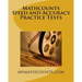 Mathcounts Speed and Accuracy Practice Tests