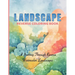 Watercolor Reverse Coloring Book 50 Scenic Landscapes to Complete with Your Imagination: Let Your Imagination Flow with Stunning Watercolor Background