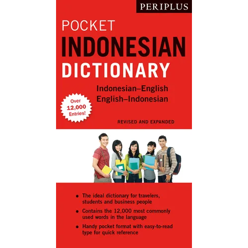 Periplus Pocket Indonesian Dictionary: Revised and Expanded (Over 12,000 Entries)