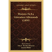Histoire De La Litterature Allemande (1839)