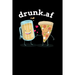 drunk.af: Inappropriate Housewarming Gift - Home Brewing Journal - Gift For Wine Lovers, Beer Drinkers & Gift For Cocktail Lover - Paperback Distillin