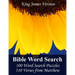 King James Bible Word Search (Matthew): 100 Word Search Puzzles with 310 Verses from Matthew in Jumbo Print