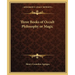 Three Books of Occult Philosophy or Magic