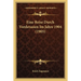 Eine Reise Durch Vorderasien Im Jahre 1904 (1905)