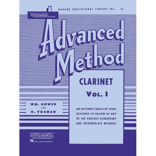Rubank Advanced Method - Clarinet Vol. 1