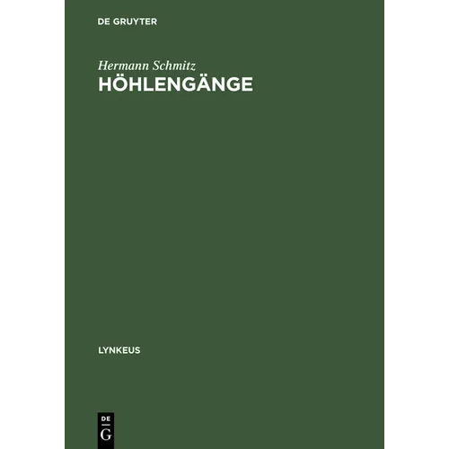 Höhlengänge: Über Die Gegenwärtige Aufgabe Der Philosophie