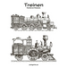 Treinen Kleurboek voor Volwassenen 1