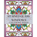 Stained Glass Windows: Coloring Book with Window Designs for Adults Relaxation. Perfect Gift a Girls, Boys, Teens...