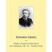 Grieg: Piano Concerto in A Minor, Op. 16 - Piano Part