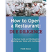 How to Open A Restaurant: Due Diligence