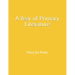 A Year of Primary Literature