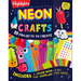 Neon Crafts: 20 Projects to Create for Kids Ages 4-8 with Included Craft Supplies, Reusable Magnetic Storage Drawer and Zero Prep for Parents