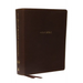 NKJV, Journal the Word Reference Bible, Imitation Leather, Brown, Red Letter Edition, Comfort Print: Let Scripture Explain Scripture. Reflect on What