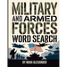 Military and Armed Forces Word Search: 8.5x11 Large Print