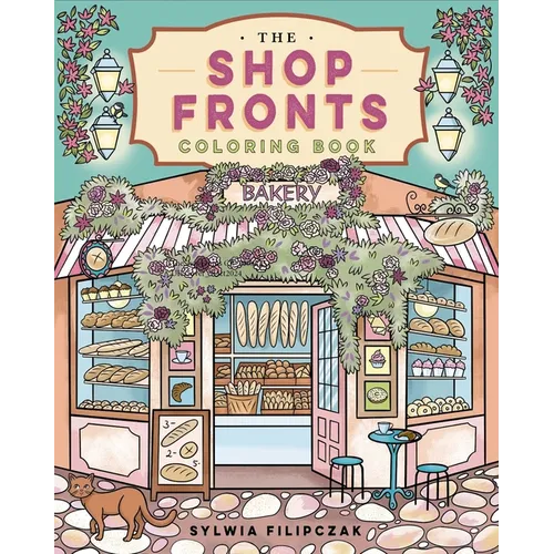The Shop Fronts Coloring Book