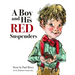 A Boy and His Red Suspenders