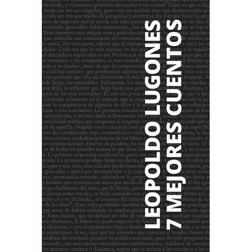 7 mejores cuentos - Leopoldo Lugones