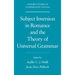 Subject Inversion in Romance and the Theory of Universal Grammar