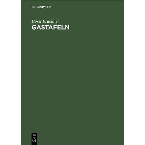 Gastafeln: Physikalische, Thermodynamische Und Brenntechnische Eigenschaften Der Gase Und Sonstigen Brennstoffe Sonderdruck Aus Handbuch Der Gasindust - Hardcover