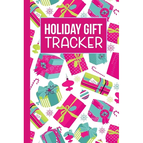 Holiday Gift Tracker: A Christmas Gift Shopping List Book