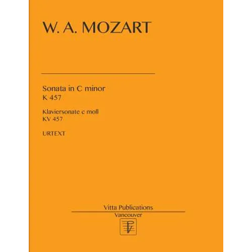 Sonata in c minor K 457: Urtext