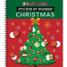 Brain Games - Sticker by Number: Christmas (28 Images to Sticker - Christmas Tree Cover): Volume 2