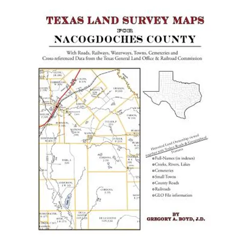 Texas Land Survey Maps for Nacogdoches County