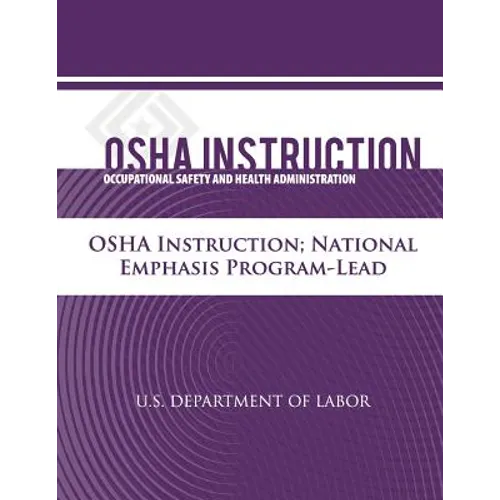 OSHA Instruction: National Emphasis Program - Lead