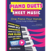 Piano Duets Sheet Music: Masterpieces & Hits Collection 20 Easy Songs for Beginners & Early Intermediates I Enjoy Amazing Grace, Canon in D, Pa