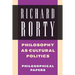 Philosophy as Cultural Politics