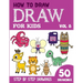 How to Draw for Kids: 50 Cute Step By Step Drawings (Vol 8)