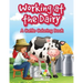 Working at the Dairy: A Cattle Coloring Book