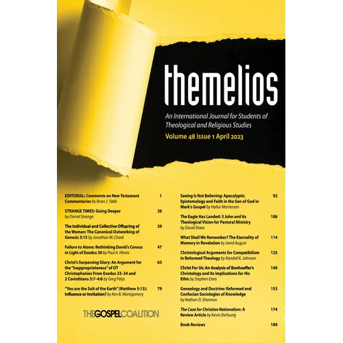 Themelios, Volume 48, Issue 1
